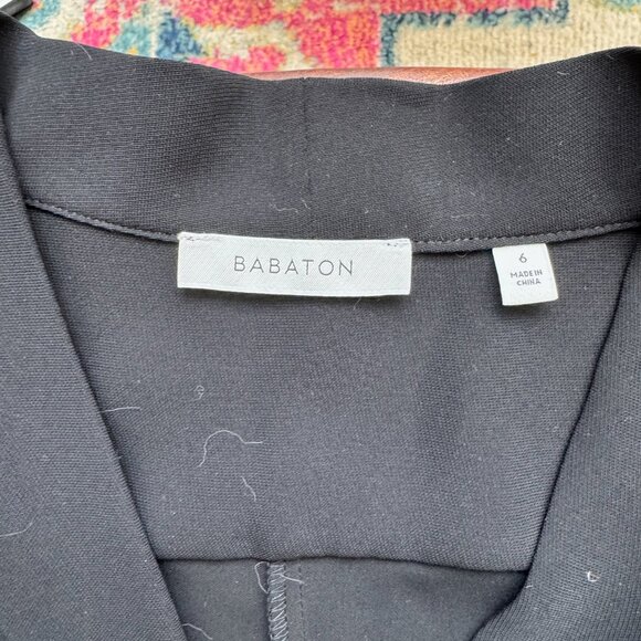 ✨ Babaton/Aritzia | Black Wrap Dress | Size 6 ✨ - Picture 3 of 9